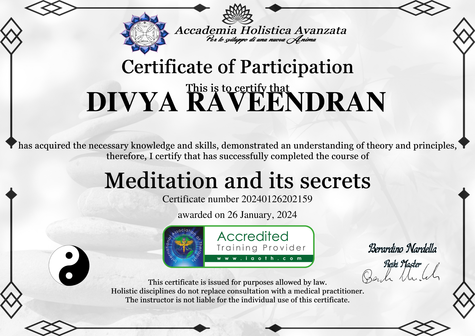 Meditation and its secrets